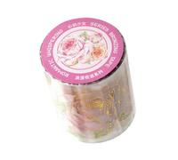 Qcwwy Flower Pet Flower Cassettes Vive Siginas Decorativas en Vivo para álbumes de Recortes Manual de Bricolaje para la Naturaleza Amor