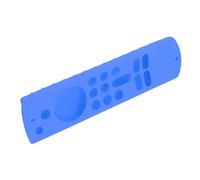 Qcwwy Funda Protectora de Silicona para Mando a Distancia para Fire TV Stick de 3.ª Generación con Diseño Antideslizante y Cordón, Lavable a Prueba de Golpes, Artículos Ligeros para el Hogar (Blue)