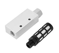 Qcwwy Generador de Vacío, Cv 20hs Eyector de Aire de Escape Neumático Aleación de Aluminio Silenciado Generador de Vacío de Escape de Aire Neumático Comprimido Silencioso