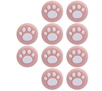 Qcwwy Giallocat Cat Thumb Grips Cubierta de Silicona para Joystick para Lite Lindo Diseño de Gato para Jugadores Periféricos de Videojuegos (fundación Garra Blanca)