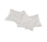 Qcwwy Guitar Guitar Notched Raduge, Kit de Herramientas de Medición Diapasón Preciso y Portátil con Varios Paquetes Radius 4 Establecidos para Guitarra, bajo, Ukelele y Más, Escala Clara para Cuerda