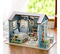 Qcwwy Hermosos Muebles Realistas Luz Led Juguete Libro Rincón Kit Imaginación Paciencia Cultivando Construir Juntos Conjunto Niños Cumpleaños Amigos Amantes Decoración Material Seguro Inofensivo