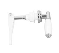 Qcwwy Instalación Lateral Mecanismo de Baño Tanque de Inodoro Manija de Palanca de Descarga Mecanismo de Baño de Montaje Lateral Cisterna Reemplazo de Cerámica Universal Resistente a la Corrosión