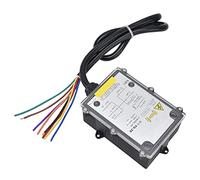 Qcwwy Interruptor Inalámbrico de Elevación de la Grúa Botón de Inicio de Arranque 2 Clave Sección Clauseque del Levantador de Grúas Interruptor Inalámbrico para el Control de la : a Prueba de (AC
