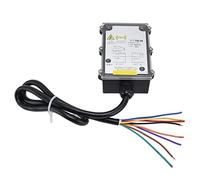 Qcwwy Interruptor Inalámbrico de Elevación de la Grúa Botón de Inicio de Arranque 2 Clave Sección Clauseque del Levantador de Grúas Interruptor Inalámbrico para el Control de la : a Prueba de (AC