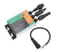 Qcwwy Inversor de Onda Sinusoidal de 600 W, Inversor de Conexión a Red Solar de 220 V CA con Protección de Voltaje de Generación de Energía Trifásico Convertidor de Potencia
