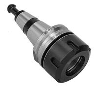 Qcwwy ISO30 ER32 Collet de Chuck Collet, Acero de Alta Velocidad con Velocidad de Rotación de 30000 Rpm, Adecuada para el Centro de Máquinas de Perforación, Molienda y Torno, Plata