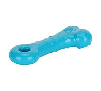 Qcwwy Juguete Masticable para Perros con Forma de Hueso, Juguete Interactivo para Morder para Limpieza de Dientes para Perros Pequeños y Medianos, con Material de Seguridad TPR (Huesos pequeños-Azul