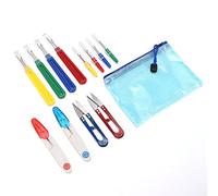 Qcwwy Kit de Costura Multi-tamaño Set | Kit de descosedor para proyectos de acolchado y bordado Eliminación segura de puntadas Almacenamiento de cubierta