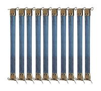 Qcwwy Kit de Marco de Bolso 10pcs Marco Flexible de Hierro Flexible Interno de Carro de Bricolaje Accesorios de Artesanía de Costura Adecuadas para Hacer Billeteras de Bricolaje Bolsas de Hombro