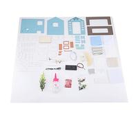 Qcwwy Kit de Rincón de Libros, Imaginación, Paciencia, Cultivo, Conjunto de Construcción Juntos, Cumpleaños para Niños, Amigos, Amantes, Decoración, Material Seguro e Inofensivo,
