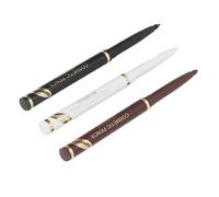 Qcwwy Kit Profesional de Peinado de Barba con Relleno de Lápiz Impermeable, Plantilla de 3 Colores para Hombres, Perfecto para el Cuidado del Hogar y la Barbería