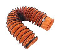 Qcwwy Manguera Flexible del Conducto del Extractor del PVC de 8 Pulgadas, Tubo de Ventilación Resistente para las Fábricas, Sótanos (Qcwwye45zgambiv-1011230085012)