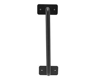 Qcwwy Manija de Puerta de Acero Al Carbono H les Superficie Esmerilada Resistente y Duradera para Cobertizo de Puerta Gabinete con Corrediza de Granero con Estilo Elegante Manija de de Acero Al