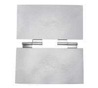 Qcwwy Máquina de Base de Cera de Abejas, Molde de Prensa de Cera de Abejas de Aleación de Aluminio 42x25,5x22 Cm, con Patrón de Peine Elevado, para Apicultura de Colmenas y Equipos