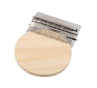 Qcwwy Máquina de Parcheo de Trenzado Herramienta de Tejido Manual Mini Kit de Tejido de Bricolaje Máquina de Parcheo de Trenzado de Reparación de Zurcir para Principiantes Otros Suministros de (pelo