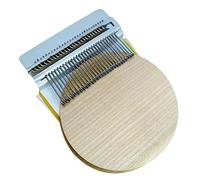 Qcwwy Máquina de Parcheo de Trenzado Herramienta de Tejido Manual Mini Kit de Tejido de Bricolaje Máquina de Parcheo de Trenzado de Reparación de Zurcir para Principiantes Otros Suministros de (Como