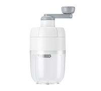 Qcwwy Máquina Manual para Picar Hielo, Raspador de Hielo con Cuchilla de Acero Inoxidable Engrosada y Manivela for Hogar Cocina Restaurante