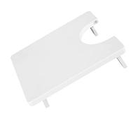 Qcwwy Mesa Extensible para Máquina de Coser Portátil, Patas Plegables de Plástico ABS, Tabla de Coser Grande para Uso Doméstico, con Ranura para Cortador de Hilo para Manualidades