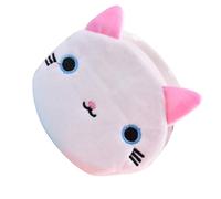 Qcwwy Mini Monedero de Felpa con Forma de Gato, Monedero con Múltiples Compartimentos para Regalo de Niños, Gestión del Dinero