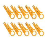 Qcwwy Mini Pelacables Pelacables Herramientas Manuales para Electricista con Herramienta de Prensado y Punzonado para Líneas de Datos CAT5 CAT6 UTP STP Herramientas Manuales Artículos para el Hogar