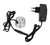 Qcwwy Mister Fogger, Mini Máquina de Niebla de 12 LED con Cambio de Color de Luz Fuente de Interior Fabricante de Niebla Fogger Fuente de Interior Accesorios para Características de