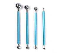 Qcwwy Modelado de Modelado de Luz de Argilla Tools del Conjunto de Esculturas Coloridas de Manejo para Figuras de CEO de Fai da, Herramientas de Cerámica de 14 Piezas para Suministros Artísticos (10