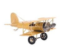 Qcwwy Modelo de Avión Retro, Adorno de Avión de Hierro Forjado Hecho a Mano para el Hogar, Cafetería, Bar, Decoración de Oficina, Otros Coleccionables (#11)