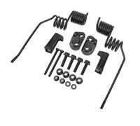 Qcwwy Modelos de Cumbre Instalación Rápida Material de Metal Montaje de Hielo Scratchers Fit Rev G4 Rev XM XP 2008 2020 con 20 Piezas Cobertura Integral Terrenos Helados Safe Riding Spring