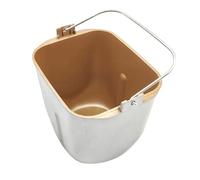 Qcwwy Molde de Repuesto para Panificadora, Cubeta para Máquina de Pan de Aleación de Aluminio, for Panificadora