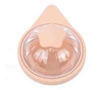 Qcwwy Molde para Bolas de Hielo, Máquina para Hacer Hielo Redonda Reutilizable con Cubierta Transparente, Sellado Simple de Desmolde, Bandejas de Silicona de Grado Alimenticio, Aptas (PINK)