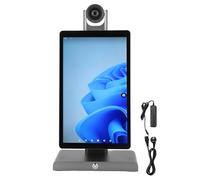 Qcwwy Monitor de Pantalla Táctil Interactivo de Transmisión en Vivo para Escultura de Escritorio, Pantalla Grande para Transmisión en Vivo, Máquina de Transmisión en Vivo Inteligente