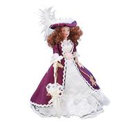 Qcwwy Muñeca de Cerámica con Extremidades Móviles de Personas de Porcelana en Miniatura para Decoración de Casas de Muñecas para Coleccionistas y Entusiastas de la Decoración del Hogar y Juguetes