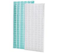 Qcwwy Otros Materiales de Arte Adhesión Sin Taladro Caja Fuerte Removible para la Pared para el Hogar Oficina Escuela con 75 G Blanco y 75 G Verde Masilla Adhesiva Reutilizable Arcilla Adhesiva