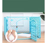 Qcwwy Parques para Perros Puertas para Perros Muebles y Espacio Seguro para Pequeños y Medianos Lavable Fácil Montaje No Se Necesitan Herramientas Jaula para Jaula para Mascotas con Esquinas