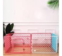Qcwwy Parques para Perros Puertas para Perros Muebles y Espacio Seguro para Pequeños y Medianos Lavable Fácil Montaje No Se Necesitan Herramientas Jaula para Jaula para Mascotas con Esquinas