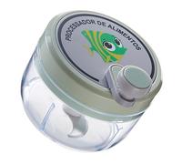Qcwwy Pelador de Ajo Prensa de Ajo Molinillo de Triturador Licuadora de Trituradora Multifuncional para Pasta de Jengibre Salsa de Chile Pesto Fácil de Limpiar con Cuchillas de Acero Inoxidable