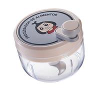 Qcwwy Pelador de Ajo Prensa de Ajo Molinillo de Triturador Licuadora de Trituradora Multifuncional para Pasta de Jengibre Salsa de Chile Pesto Fácil de Limpiar con Cuchillas de Acero Inoxidable