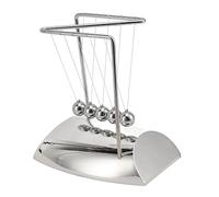 Qcwwy Péndulo de Bolas de Acero con Bolas Oscilantes, Juguete Científico de Física para Niños, Decoración Educativa de Escritorio con de Acero y Plástico de Primera Calidad.