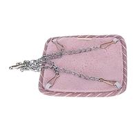 Qcwwy Pequeña Hamaca para Mascotas Balbo de Cama Tibia Transpirable para Hámsters Colgar Colgada de Verano Mauve 1 X Hamaca