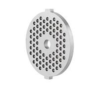 Qcwwy Piezas de Picadora de Carne Cuchillo Base de Hierro de Grado Alimenticio Picadora de Acero Resistente a la Corrosión para Carne Verduras 53 Mm 7 Mm 3 Tamaños de Orificio Disco de Placa para de