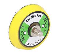 Qcwwy Placas de Respaldo de Gancho y Bucle, Almohadilla de Respaldo de PU para Pulidora de Lijadora Neumática, con Cojín Trasero Estándar Universal para Lijar, Pulir, Pulir, (2")