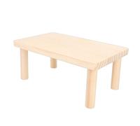 Qcwwy Plataforma de Madera para Juegos de Hámster, Plataformas de Pie para Animales Pequeños de Alta Estabilidad, Jaula para Jerbos, Soporte Impermeable, Soportes de Observación para