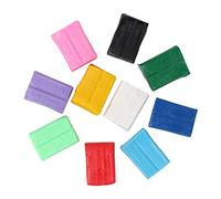 Qcwwy Polymer Arcilla Ambiental Amigable Suave 10 Colores para Modelado de Bricolaje Decoraciones Prácticas, Pulseras e Inodoro para Niños 3+, material: Arcilla Suave