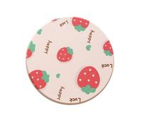 Qcwwy Posavasos de Diatomeas, 10x10cm, Absorbente de Agua, de Secado Rápido, Aislante Térmico, Posavasos de Diatomeas, Protector de Escritorio, Mantel Individual para Mesa de Come (Tipo 2)