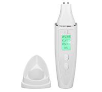 Qcwwy Probador de Piel Facial Pen Depector de Piel Digital Portable para Salón de Belleza del Hogar, Consulta de Datos Históricos, para el Hogar (WHITE)