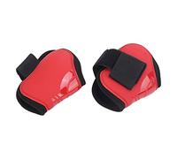 Qcwwy Productos para el Cuidado de Caballos, Botas para Rodillas Equinas, Botas Protectoras para Pezuñas de Caballo, Botas Protectoras Delanteras/traseras Abiertas para Saltos de