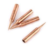 Qcwwy Puntas para Cautín 10 Piezas Puntas de Hierro 900 M T B de Soldadura Accesorios para Equipos Kit de para Cautín de Cobre Adecuado para 936 937 938 969 8586 852D Herramienta de Estación de