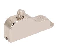 Qcwwy Ranuradora de Cuero en Forma de V, Herramienta Ajustable de Acero Inoxidable, Diseño Ligero para Manualidades y Herramientas de Costura de Cuero