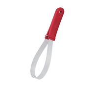 Qcwwy Raspador de Acero Inoxidable Alto para Caballos, una Cresta Doble para Colocar y Limpiar, Manija sin Toboganes, Fácil de Usar